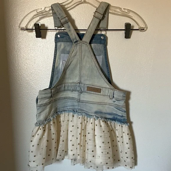 Mayoral Overall Dungaree tutu Dress size 7 - Picture 3 of 6
